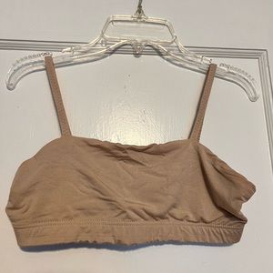 Huha Shelf Bralette - medium, beige, very good condition